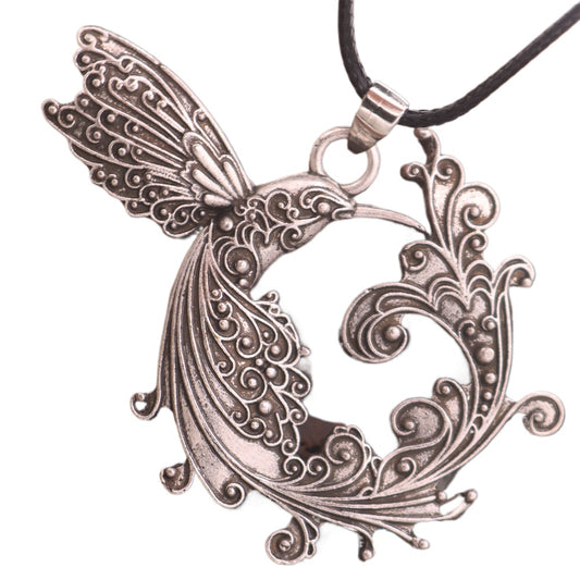 Mystical Viking Phoenix Firebird Pendant Necklace - Norse Legacy Collection