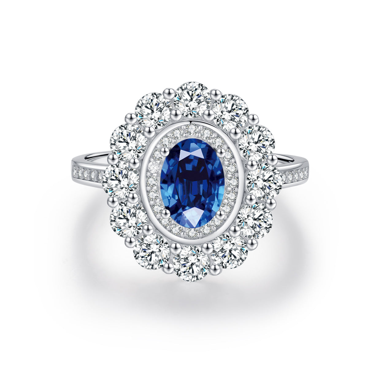 Planderful Gala Fireworks Ring – Retro Luxury with Stunning Zircon