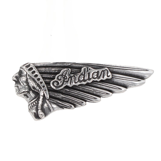 Amerindian Chief Titanium Steel Pendant for Men