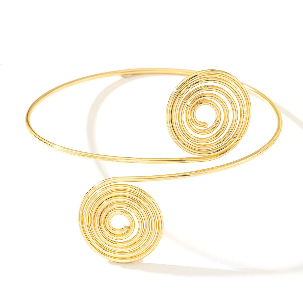 Planderful Vienna Verve Bracelet – Exaggerated Metal Geometry Design