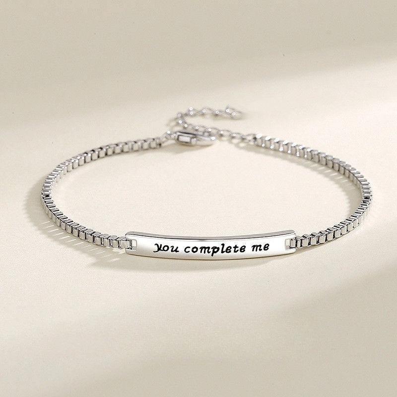 Planderful Jewelry Steel Couple Bracelet Unisex Gift