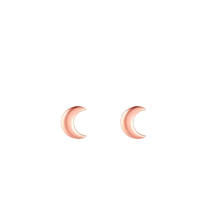 925 Sterling Silver Lightning Heart Star Stud Earrings