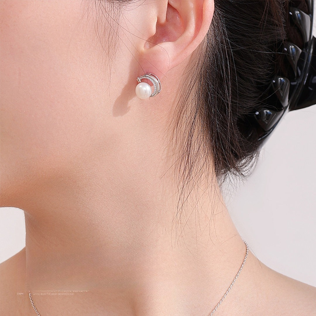 S925 Sterling Silver Freshwater Pearl Necklace