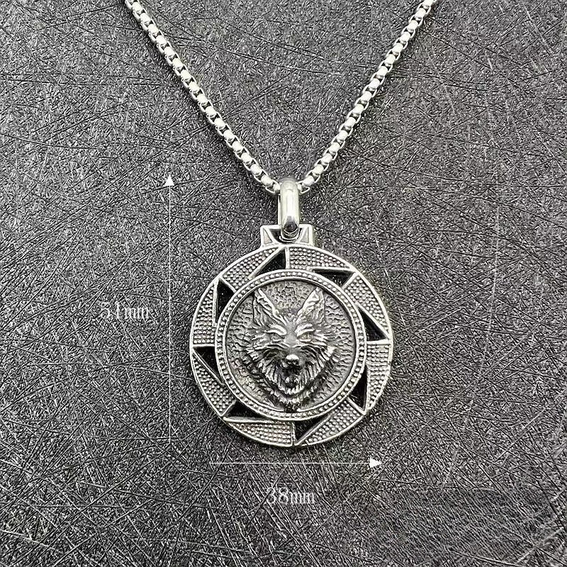 Steel Necklace - Vintage Unisex Retro Hip-Hop Streetwear Jewelry For Everyday Wear And Gifting