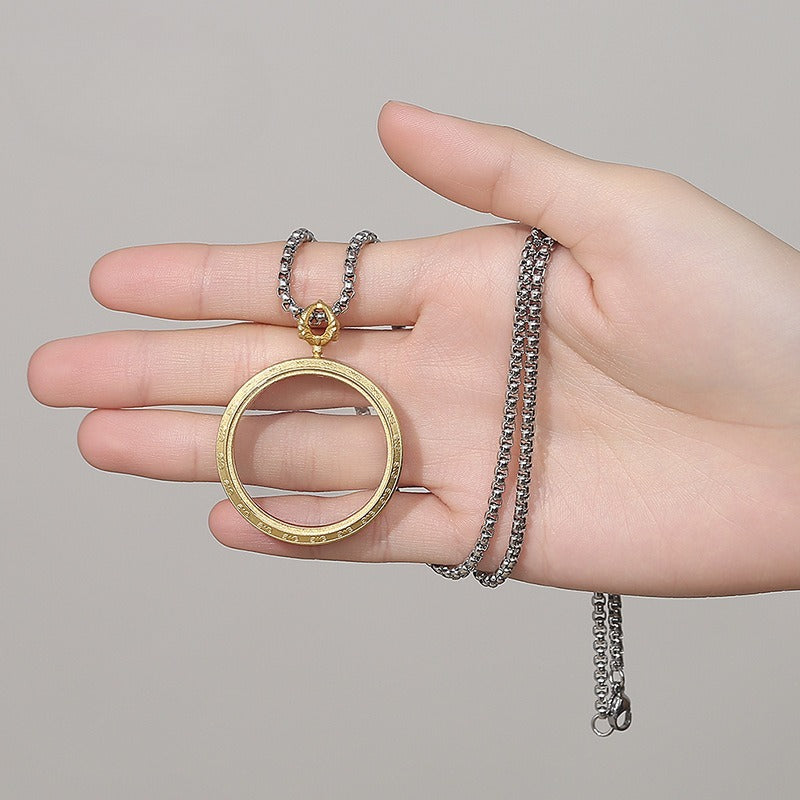 Steel Necklace – Minimalist Everyday Genie