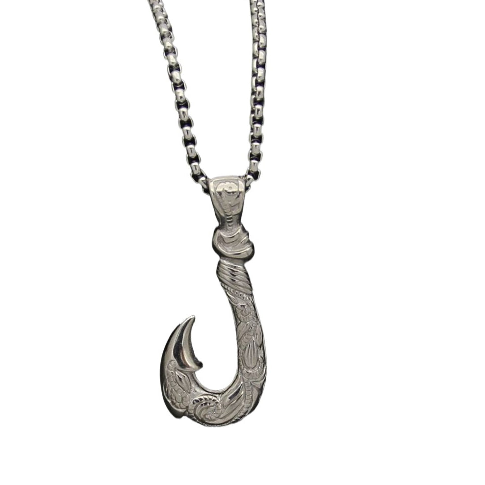 Planderful Stainless Steel Viking Ship Pendant For Men Unisex Necklace With Anchor Hook Symbol Protection And Statement