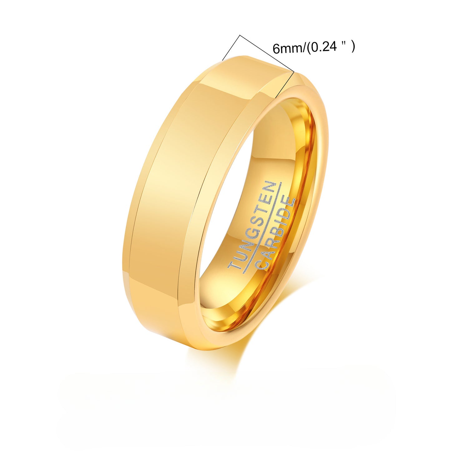 New Jewelry Wholesale Tungsten Steel Men's Ring Korean Edition