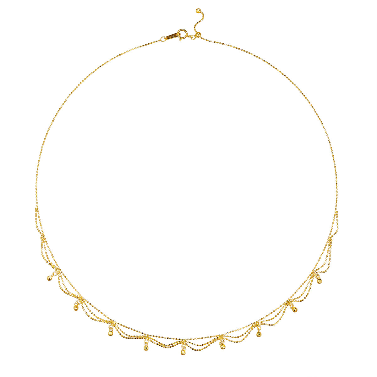 Planderful S925 Silver Necklace Palace Style Woven Lace Italian Craftsmanship for Elegant Women