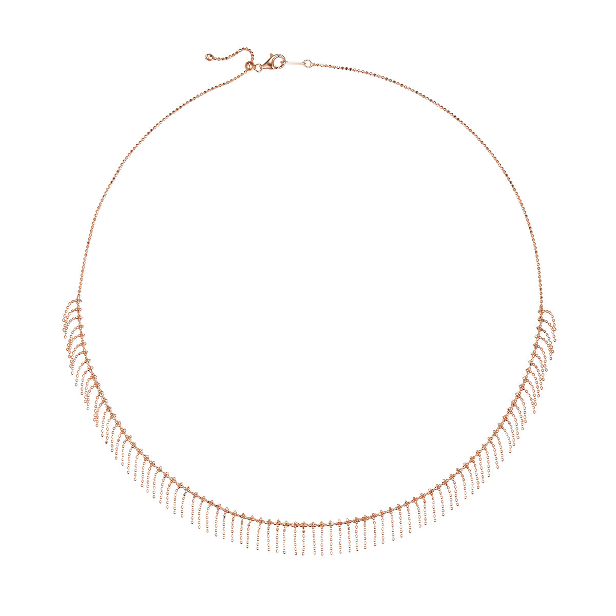 Planderful S925 Silver Lace Tassel Necklace For Women Elegant Everyday Genie Collection