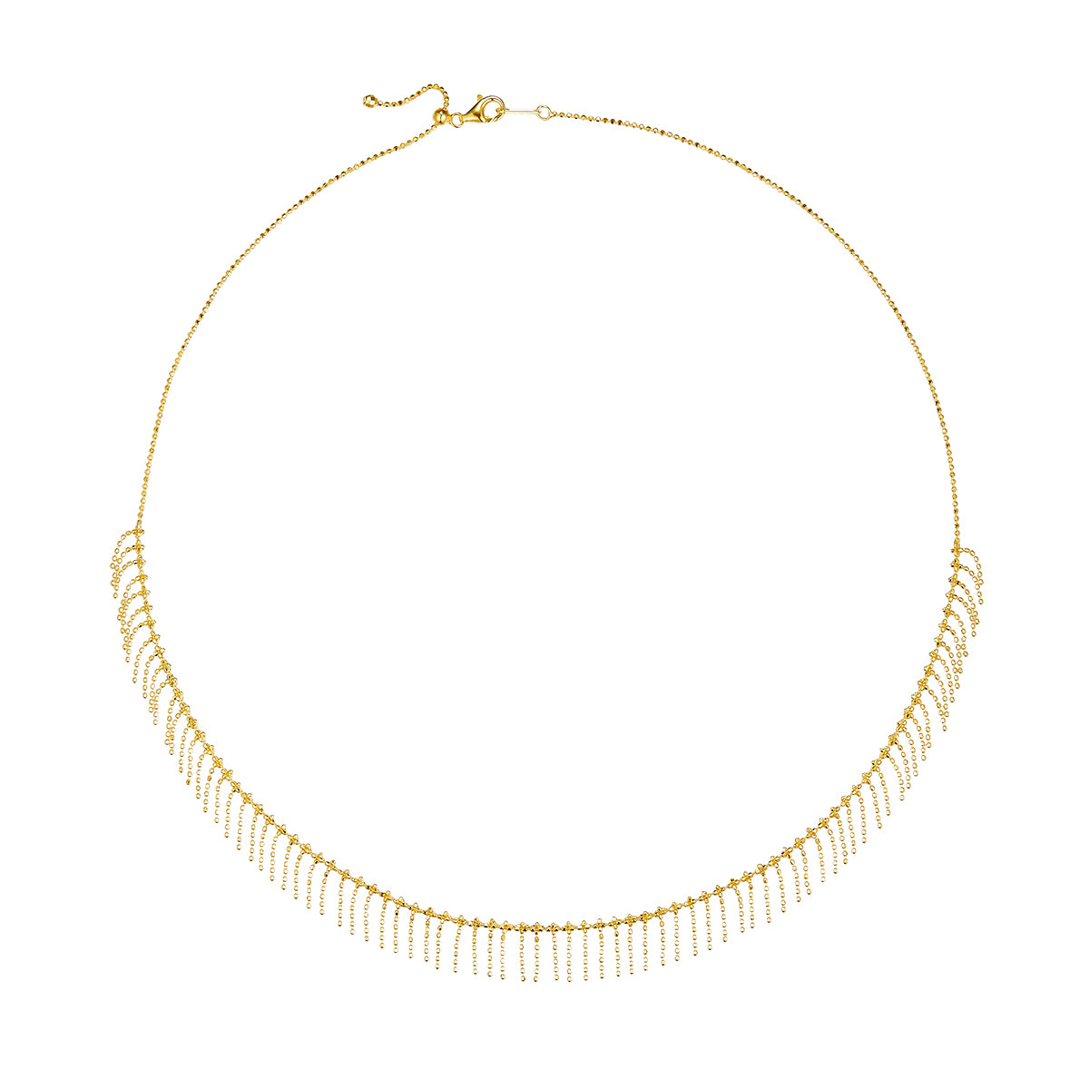 Planderful S925 Silver Lace Tassel Necklace For Women Elegant Everyday Genie Collection