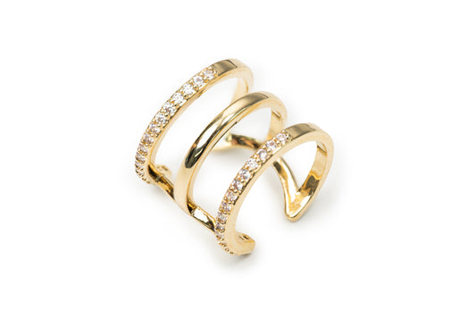 Planderful Golden Galaxy Ear Clip - Golden Ear Clip