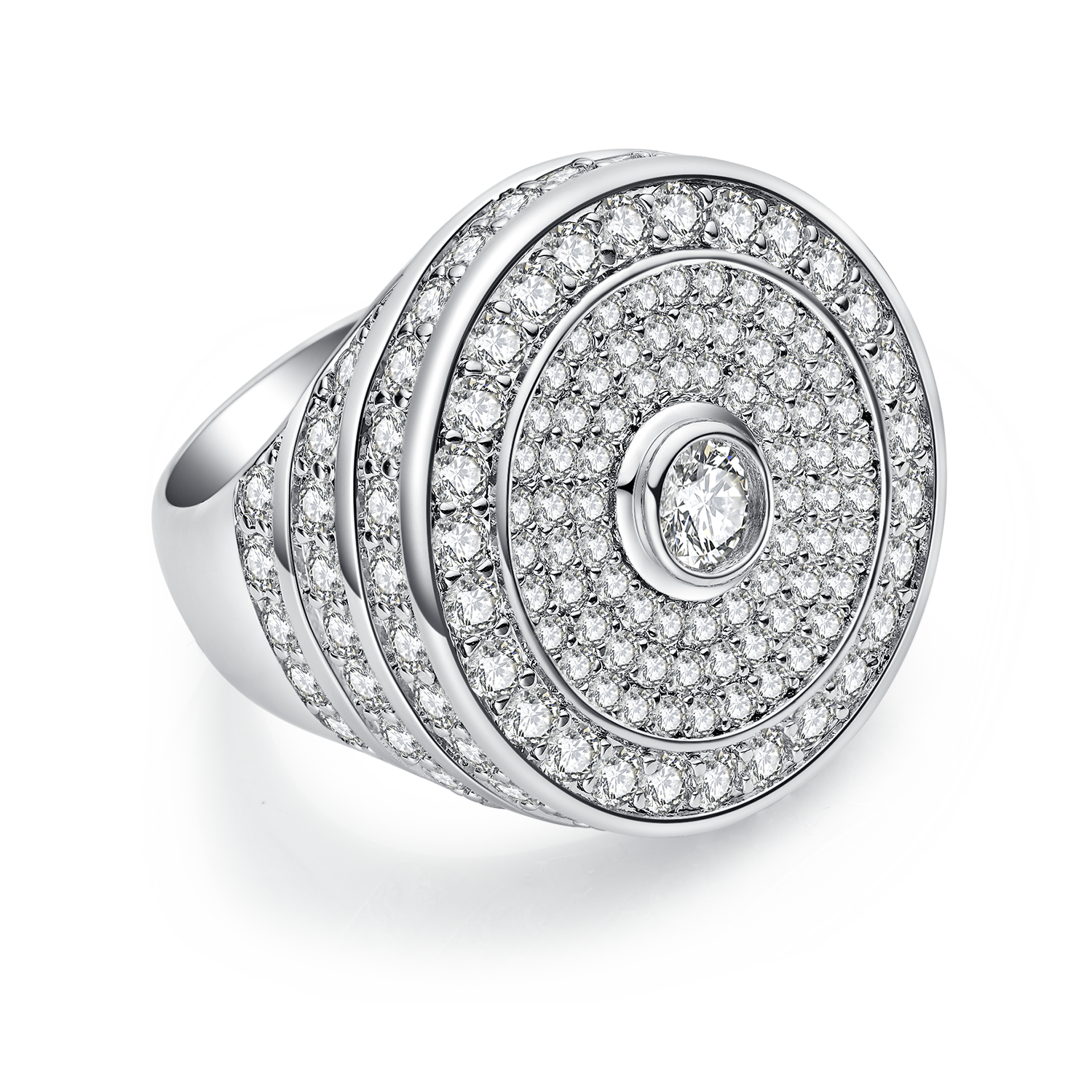 Moissanite Ring for Men or Women