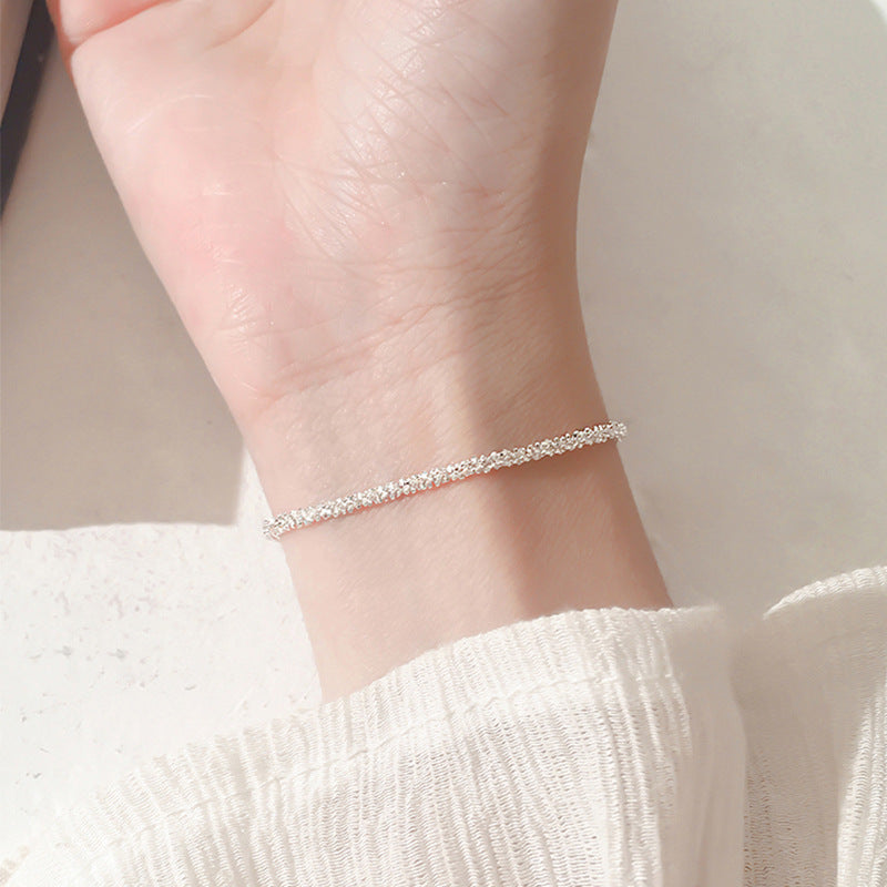 All Sky Starry Design Silver Bracelet for Women