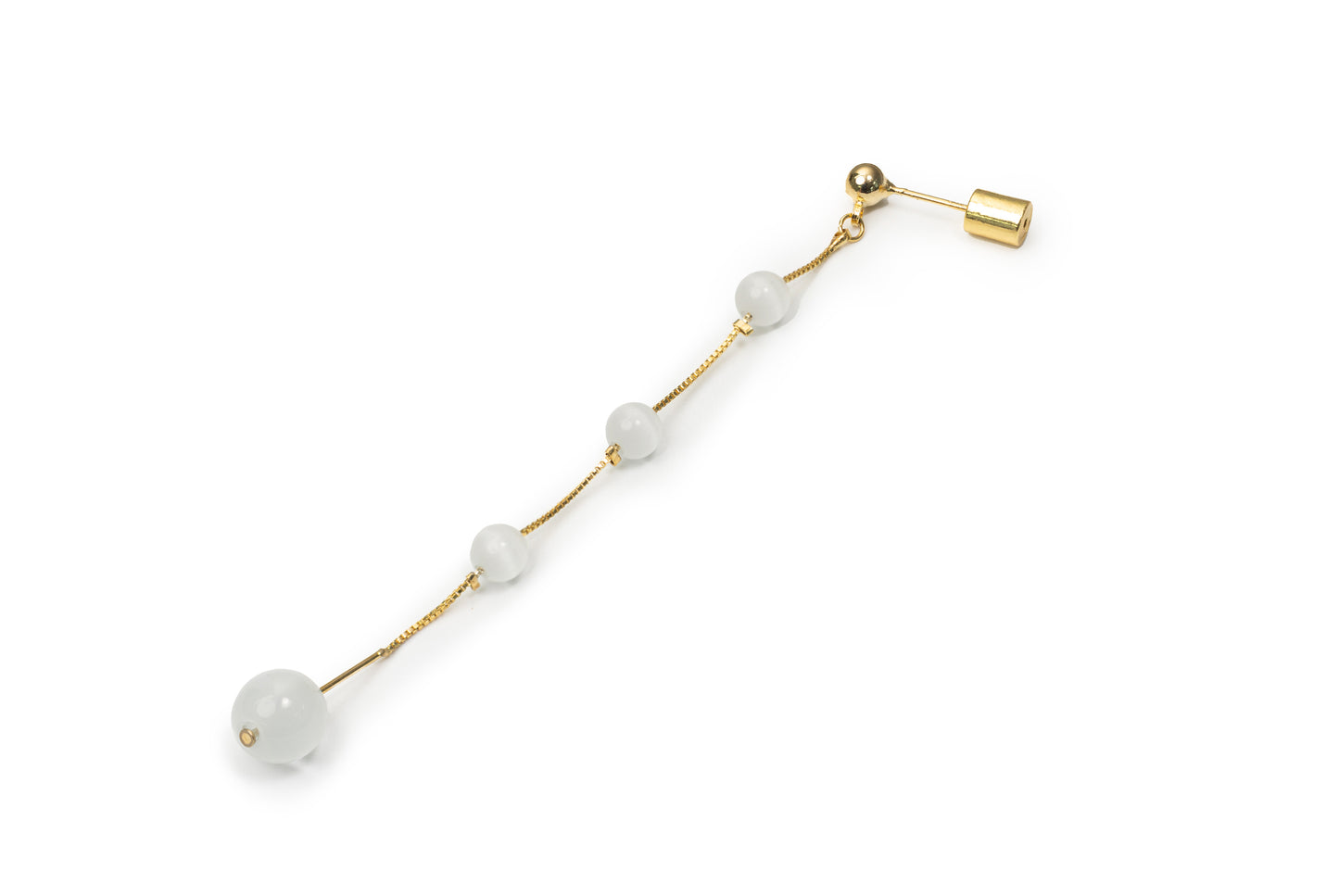 Planderful Mercury Drop Earrings - Golden Drop Earrings for Women
