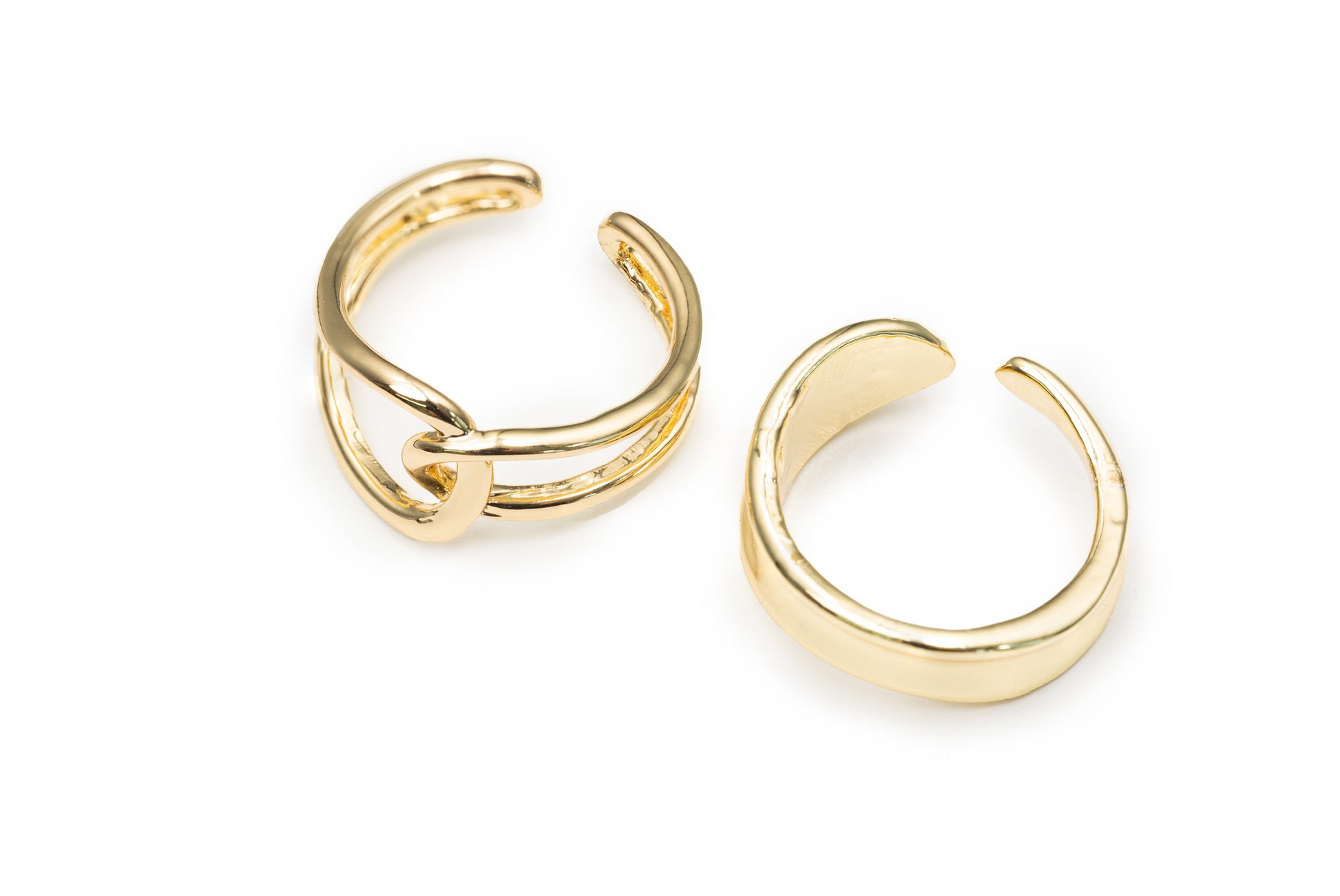 Irregular Rings Pack - Golden/Silver Rings for Women