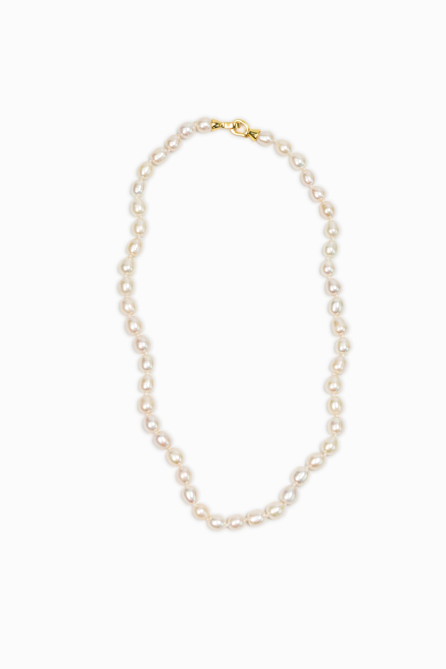 18K Gold Freshwater Pearls Necklace for Women