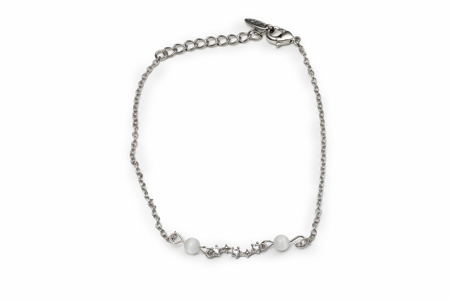 Silver Round Bracelet for Women