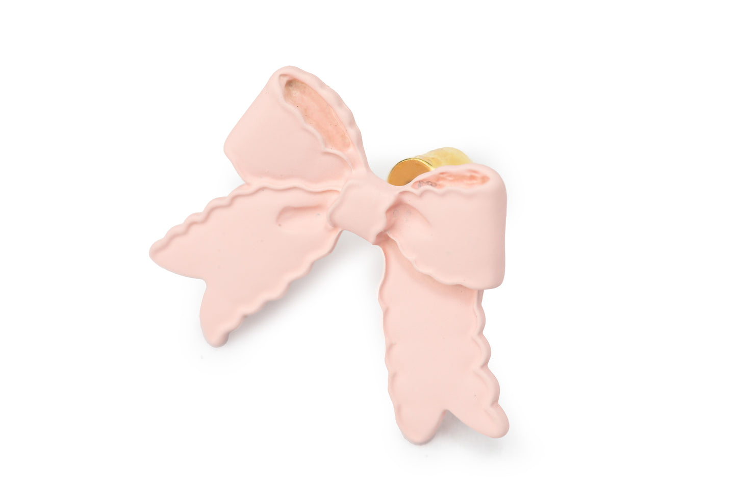 Pinky Bow Studs - Pink Studs for Women