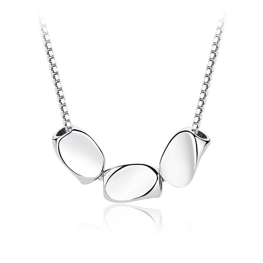 Peas Pendant Silver Necklace for Women