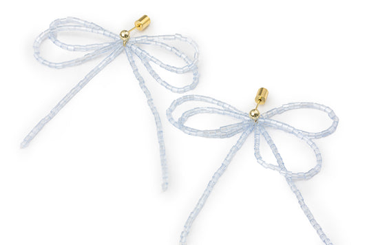 Blue Dragonfly Drop Earrings - Blue Drop Earrings for Women