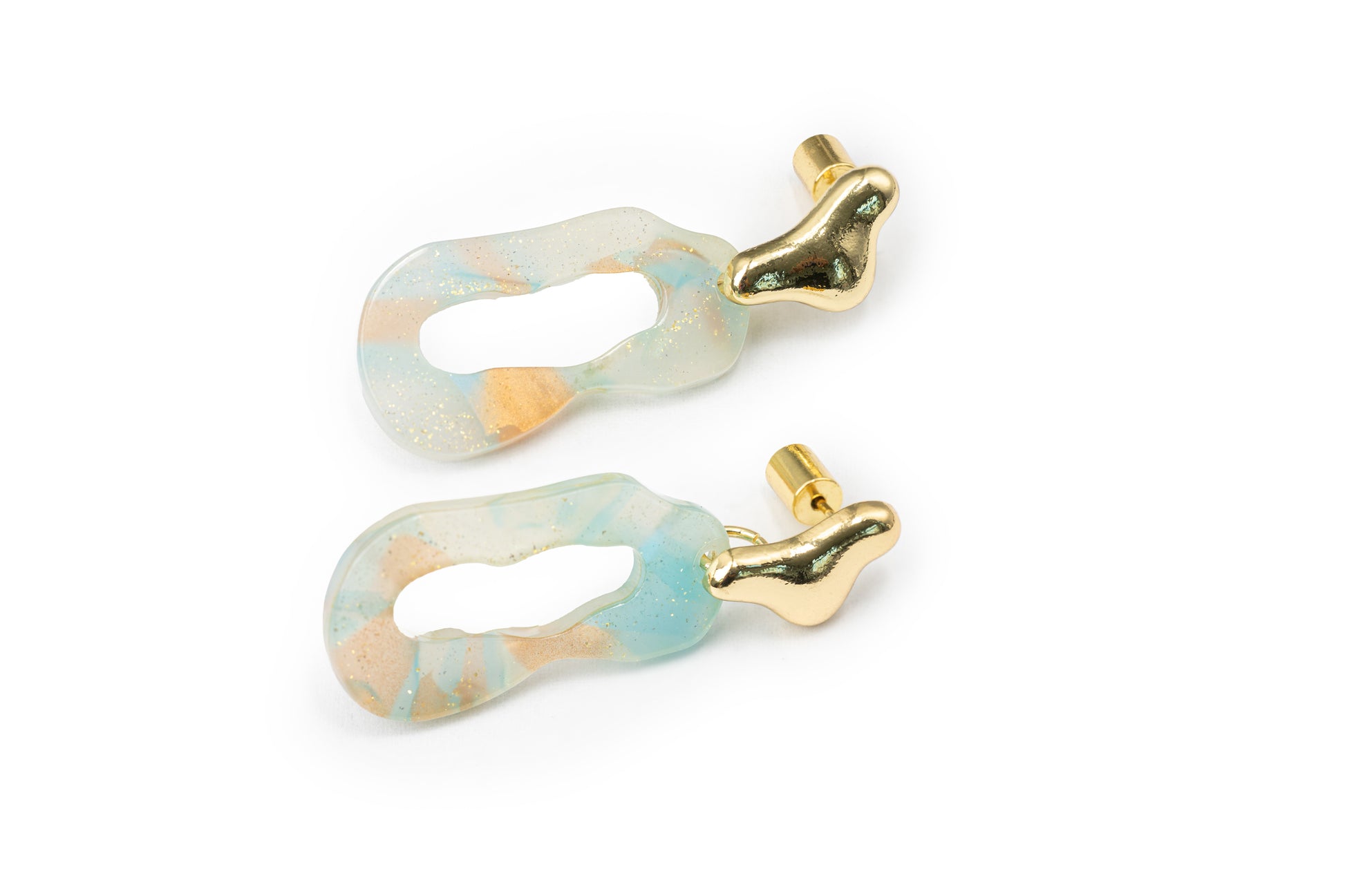 Blue Creek Drop Earrings - Blue Drop Errings for Women