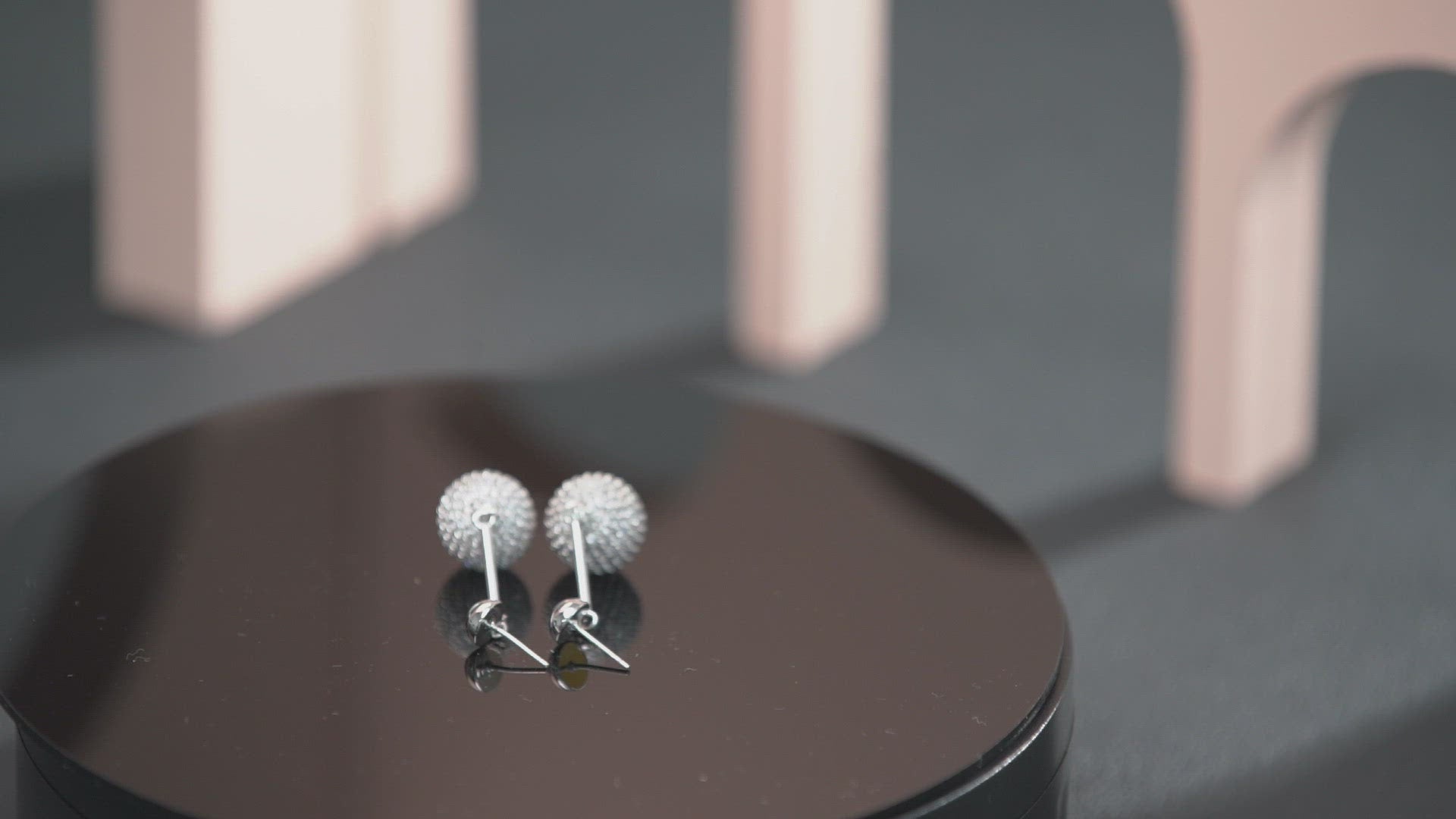 Planderful Galaxy Drop Hoop Charm - Silver Drop Earrings for Women