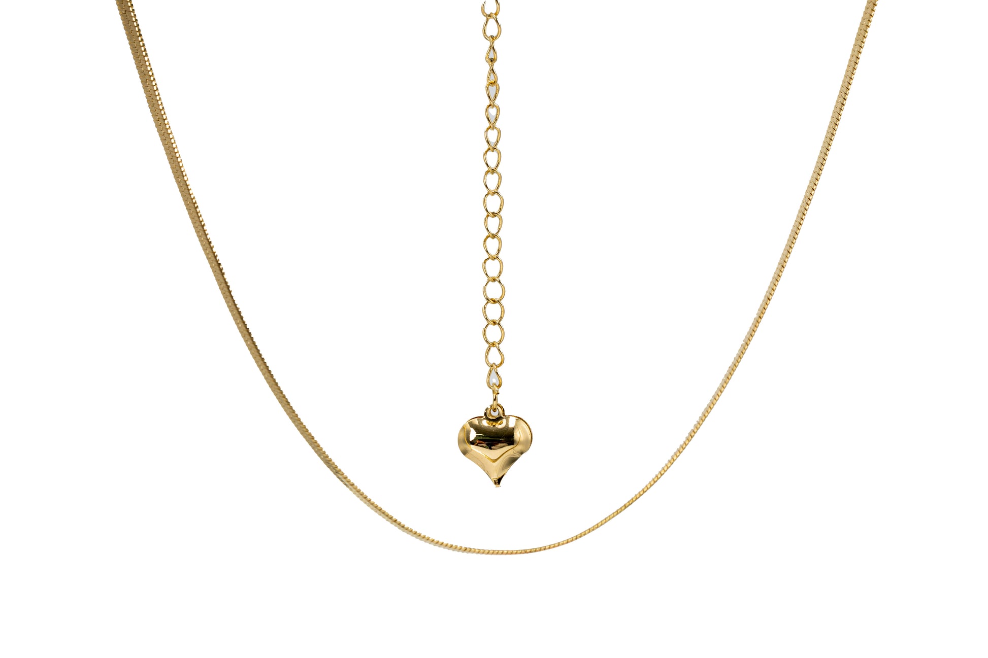 Golden Serpentine Necklace - Golden Necklace for Women