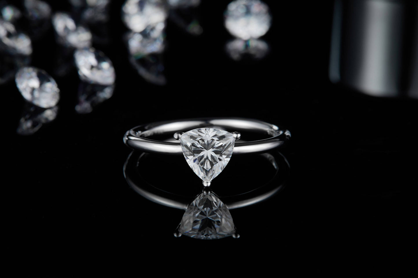 Moissanite Special-Cut Ring for Women