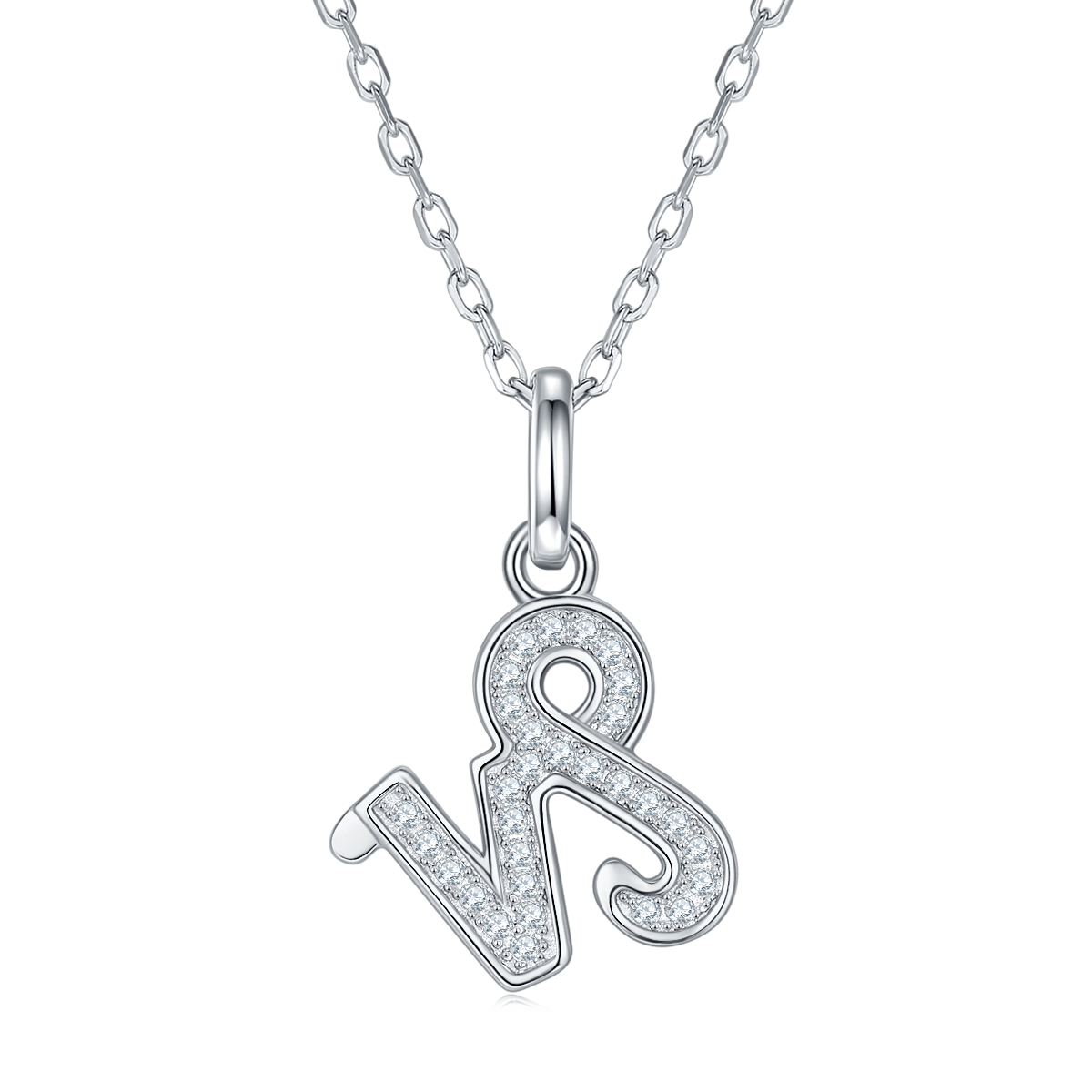Moissanite Stone Capricorn Necklace for Women